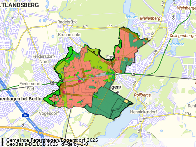 Geoportal Gemeinde Petershagen/Eggersdorf